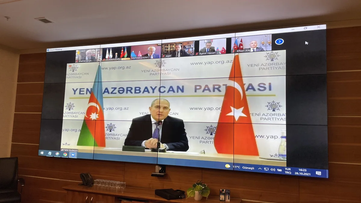 AKP ilə YAP Qarabağ Zəfərinin birinci ildönümü münasibətilə videokonfrans keçirib