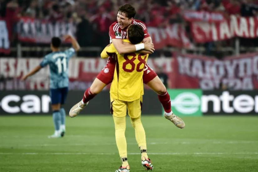 Konfrans Liqası: Olimpiakos finalda Fiorentina ilə qarşılaşacaq
