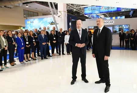 Prezident İlham Əliyev XXVI Beynəlxalq “Xəzər Neft və Qaz-2019” sərgi və konfransının açılışında iştirak edib - YENİLƏNİB