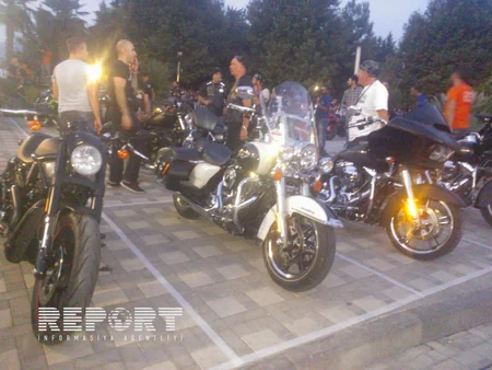 Şəkidə Beynəlxalq Moto Festivalı keçirilir - FOTO