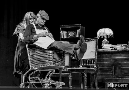 Fuad Poladovun “Azdrama”da sonuncu çıxışı - XATİRƏ FOTOREPORTAJI