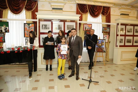 В Культурном центре СГБ прошла художественная выставка, посвященная трагедии 20 Января