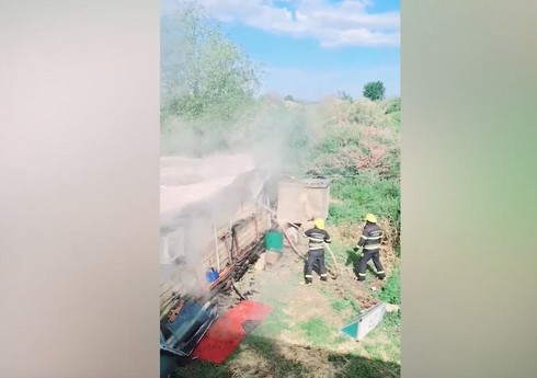 Sabirabadda 1000 kv-a yaxın müxtəlif təyinatlı obyektdə yanğın olub