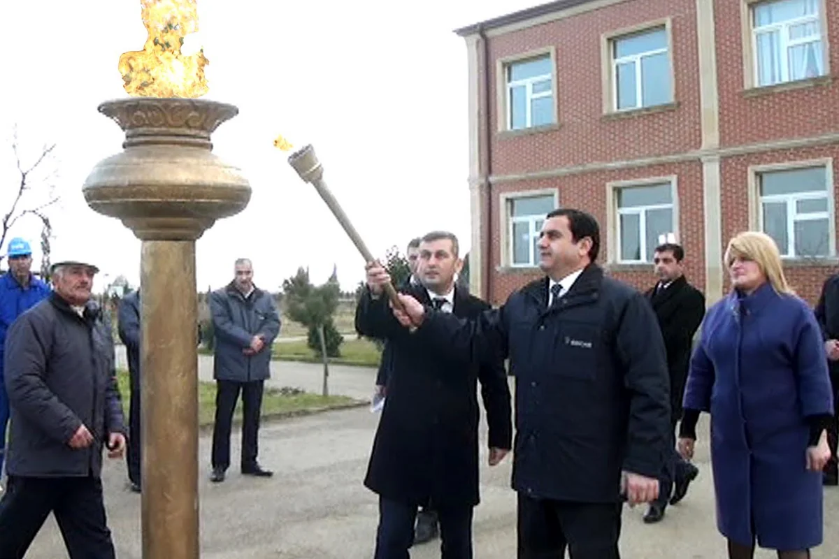 Masallı rayonunun daha bir kəndinə qaz verilib