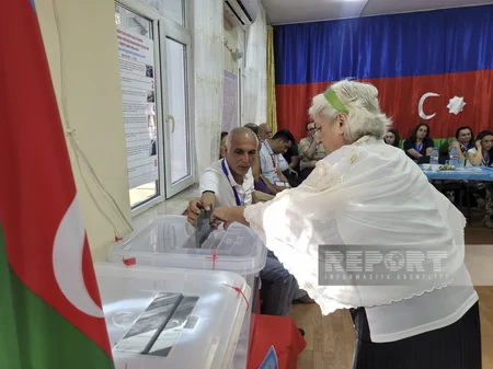 Məntəqə sədri: Seçici fəallığı yüksək səviyyədədir