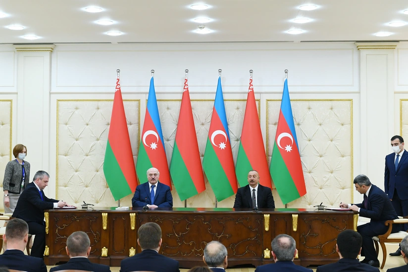 Azerbaijan, Belarus sign bilateral documents