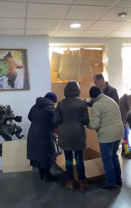Azərbaycan Evində Kiyev sakinləri üçün yardım aksiyası təşkil edilib