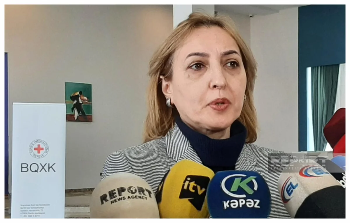 Ilaha Huseynova: ICRC dealing with condition of two Azerbaijanis detained in Armenia