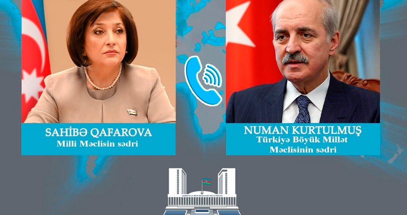 Azerbaijan's Parliament Speaker congratulates Numan Kurtulmuş on re-election as Speaker of Türkiye’s Grand National Assembly