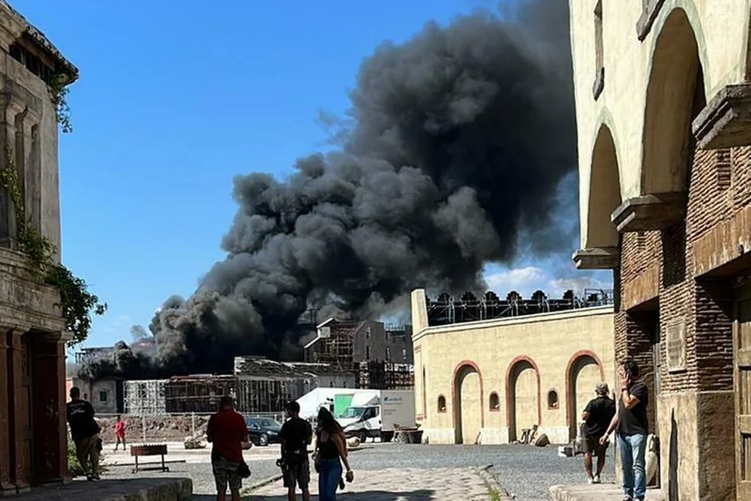 На итальянской киностудии Cinecittà произошел пожар