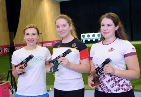 Bakıda keçirilən dünya çempionatında Almaniya atıcısı qızıl medal qazanıb