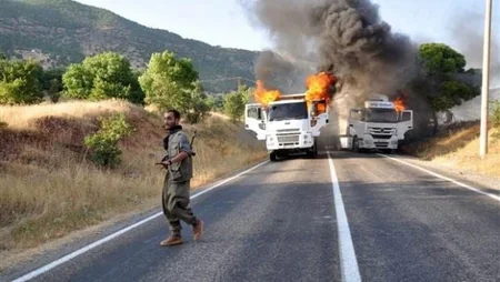 PKK üzvləri Türkiyədə 70-ə yaxın sərnişini girov götürüb