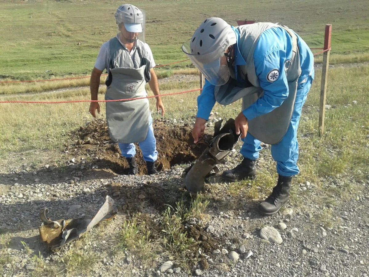 ​Füzuli və Tərtər rayonlarında partlamamış hərbi sursatlar aşkarlanıb
