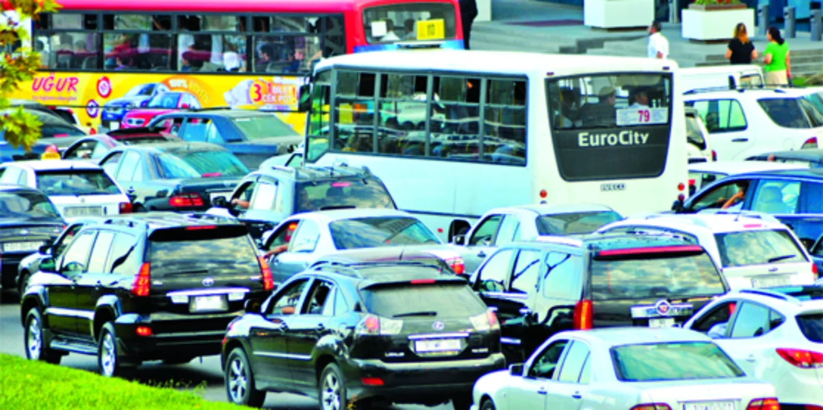 ​Bakı yollarında tıxac var