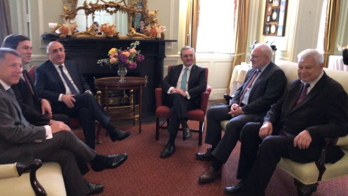 OSCE MG co-chairs release statement on Washington  meeting of Azerbaijani and Armenian Foreign Ministers