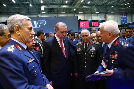 Turkey seeks independent defense production: Erdogan