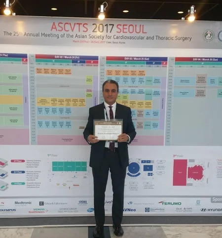Azərbaycanın tanınmış ürək cərrahı Cənubi Koreyada mükafata layiq görülüb