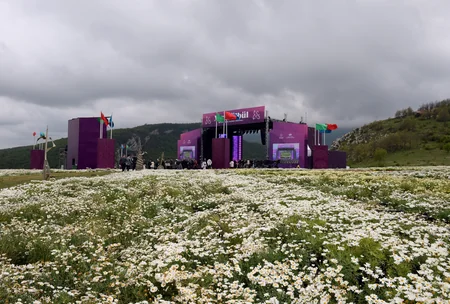 Cıdır düzündə “Xarıbülbül” festivalının açılış konserti olub