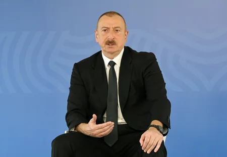 Prezident və birinci xanım Bakıda modul tipli hospitalın açılışında iştirak ediblər - YENİLƏNİB