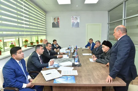 “Azərsu”yun sədri Şamaxıda vətəndaşlarla görüşüb