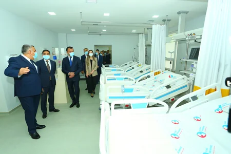 Kliniki Tibbi Mərkəzdə təcili tibbi yardım şöbəsinin açılışı olub