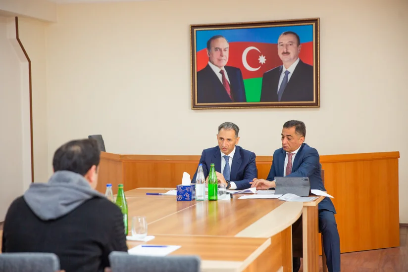 Rəşad Nəbiyev Naxçıvanda vətəndaşları qəbul edib