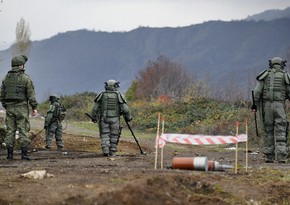 Russian peacekeepers find about 25,000 explosives