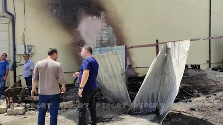 Qubada böyük ərzaq mağazasında yanğın baş verib - VİDEO