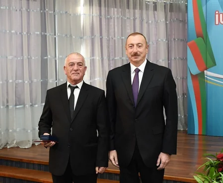 President Ilham Aliyev attends ceremony dedicated to 2018 sporting results