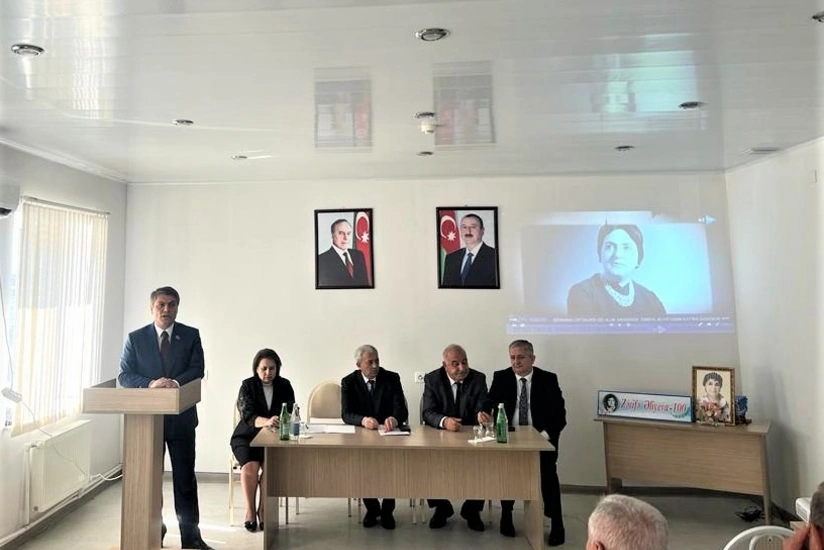 Göyçayda Zərifə Əliyevanın anadan olmasının 100 illiyi ilə bağlı tədbir keçirilib