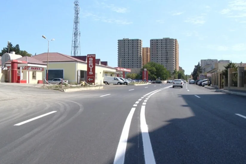 ​Xətai rayonunda bir neçə küçədə təmir işləri aparılıb