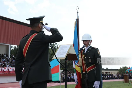 Heydər Əliyev adına Hərbi İnstitutda növbəti buraxılış mərasimi keçirilib