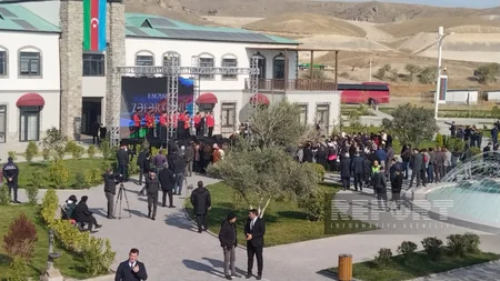 Ağalı kənd sakinləri Zəfər Gününü ilk dəfədir öz yurdlarında qeyd ediblər
