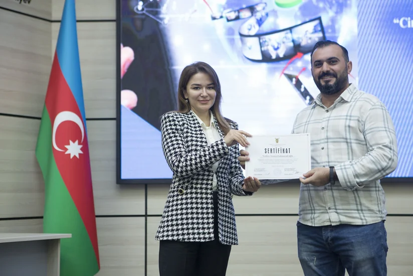 Baş Prokurorluqda jurnalistlərə sertifikatlar təqdim edilib
