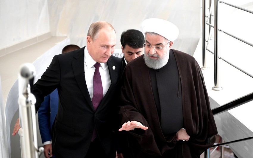 Putin və Ruhani İdlibdəki vəziyyəti müzakirə etdilər