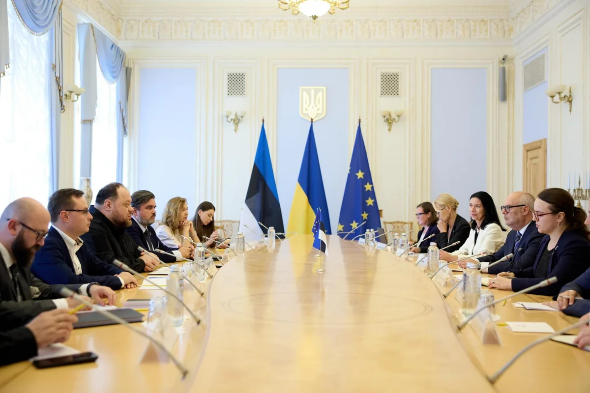 Estoniya Prezidenti Ali Radada Ukraynanın Avropaya inteqrasiyasını müzakirə edib