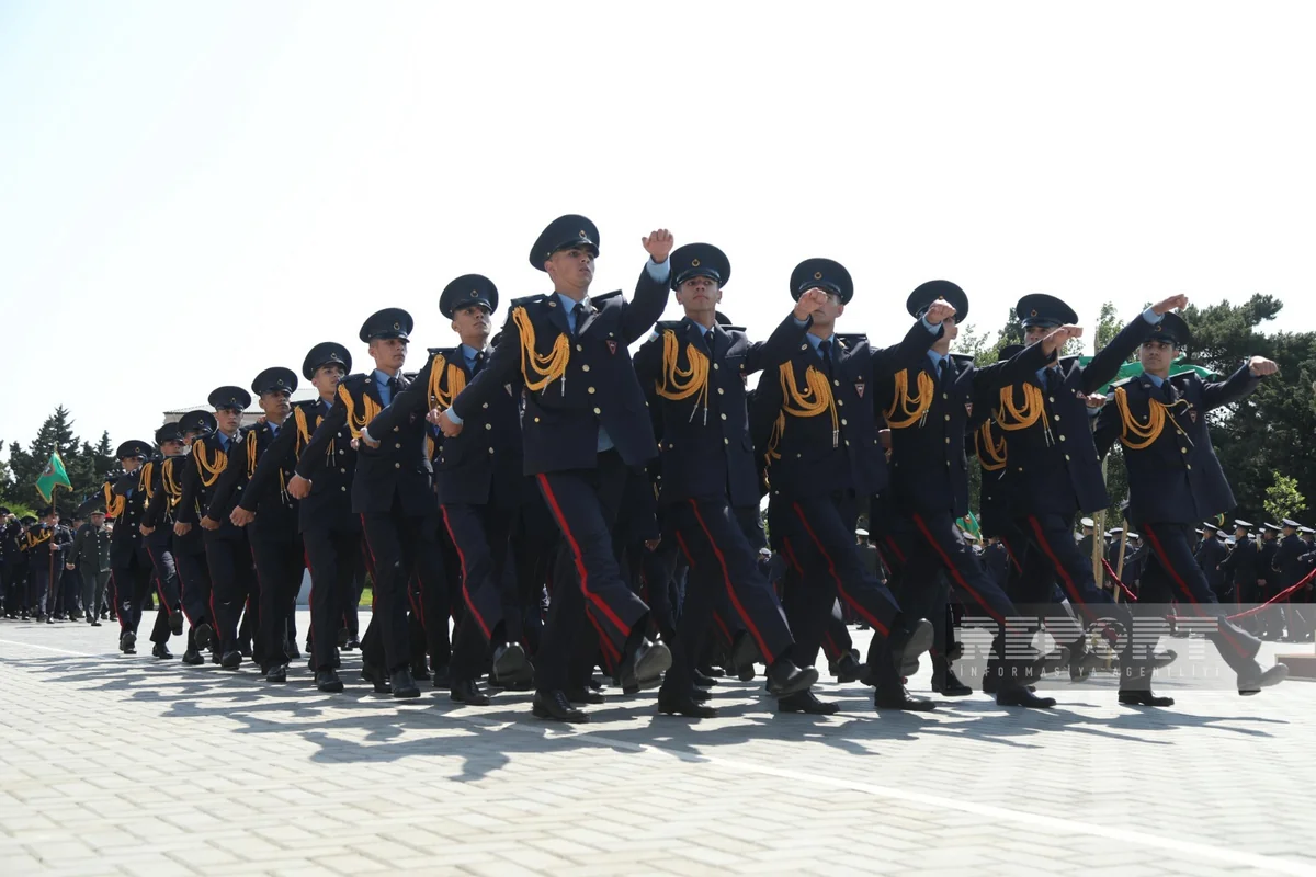 Cəmşid Naxçıvanski adına Hərbi Liseydə buraxılış mərasimi keçirilib