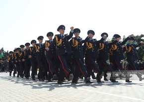 Cəmşid Naxçıvanski adına Hərbi Liseydə buraxılış mərasimi keçirilib