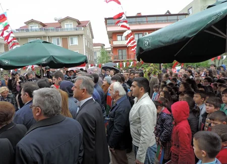 Türkiyədə Xocalı Şəhidləri Abidəsinin açılışı olub - FOTO