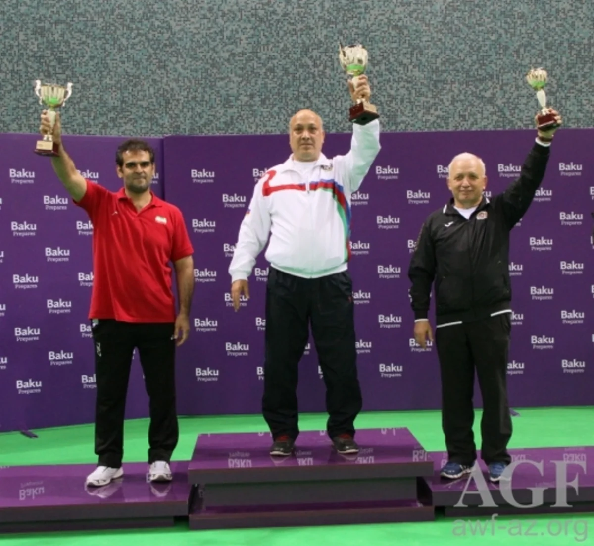 Azərbaycan yığması Bakı 2015in test yarışının qalibi olub