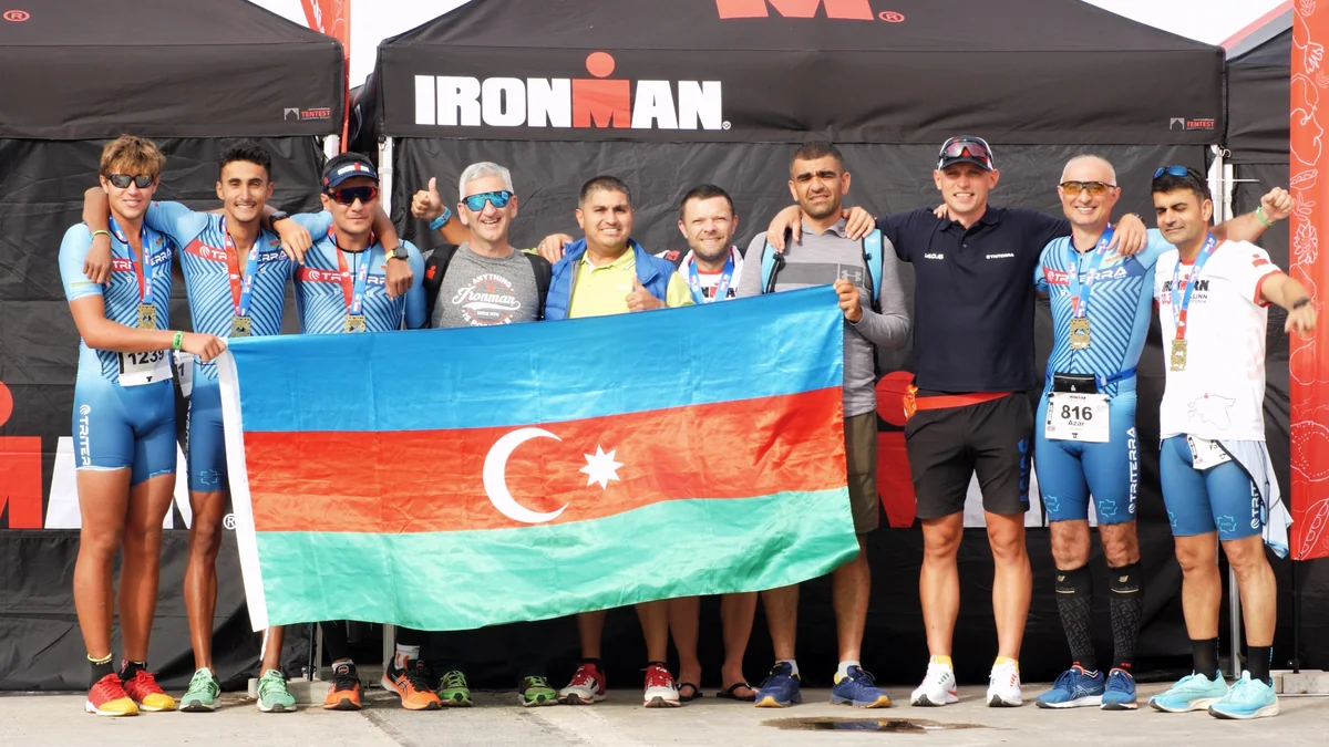 Triatlon yarışında Azərbaycan idmançıları inanılmaz nəticələr göstərdilər