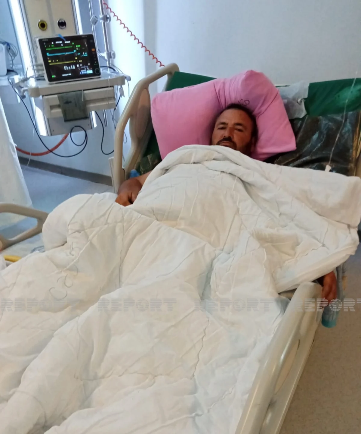 Ağdam sakini minaya düşüb