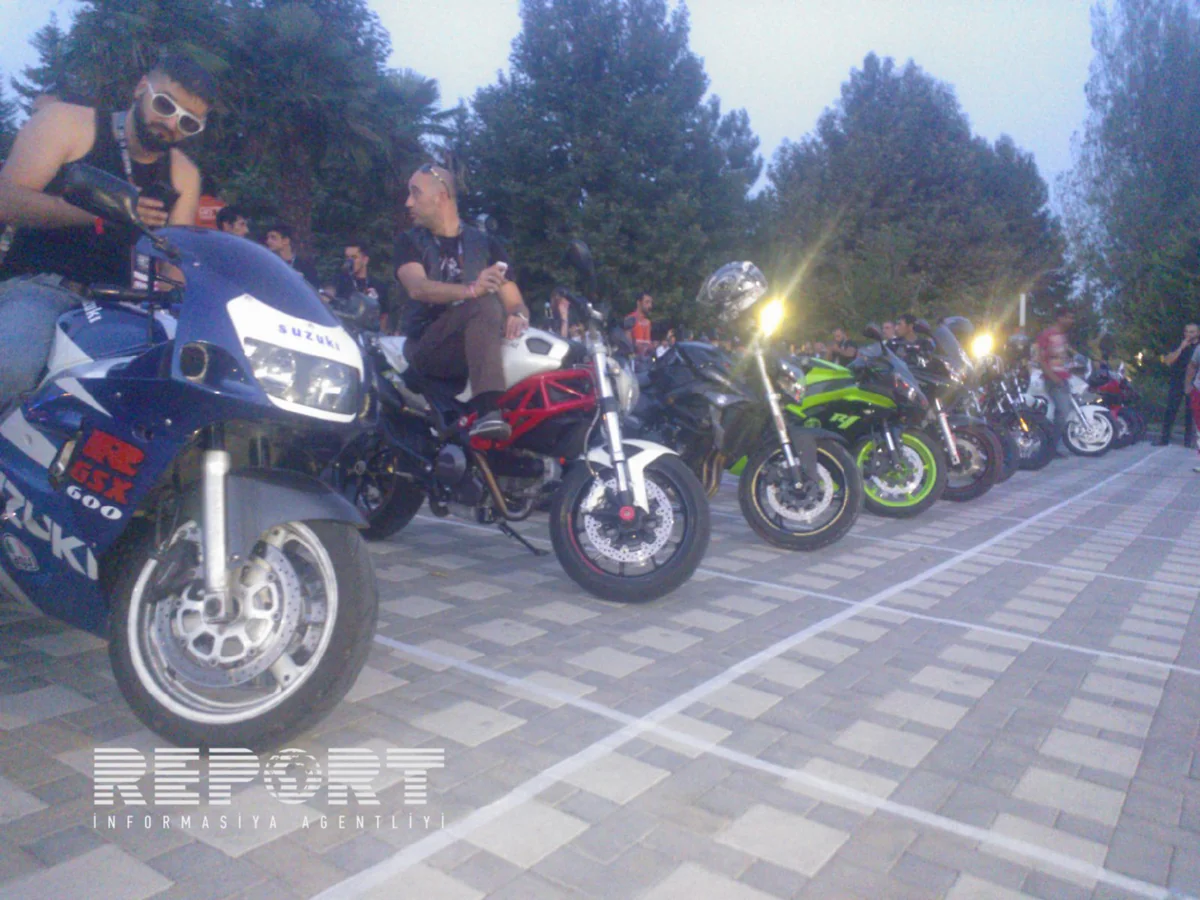 Şəkidə Beynəlxalq Moto Festivalı keçirilir - FOTO