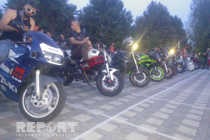 Şəkidə Beynəlxalq Moto Festivalı keçirilir - FOTO