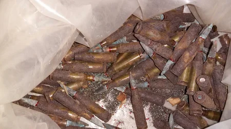 Tərtərdə bank binasında 120 ədəd patron aşkar edilib