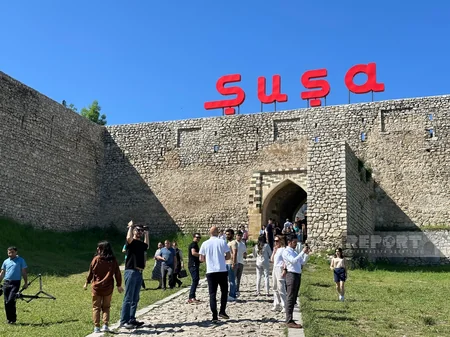 A-Hub Akselerasiya Proqramının iştirakçıları üçün Şuşada gəzinti təşkil edilib