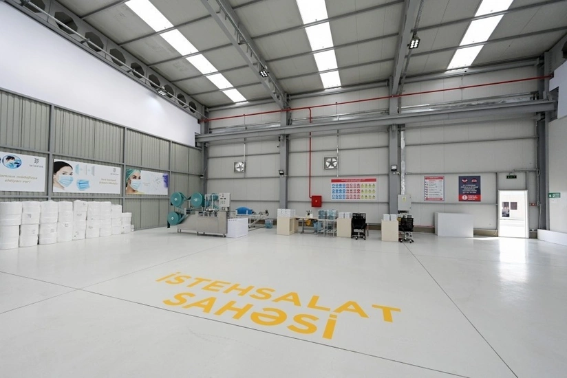 Yeni fəaliyyətə başlamış tibbi maska istehsalı fabriki təlabatı ödəyə biləcəkmi?