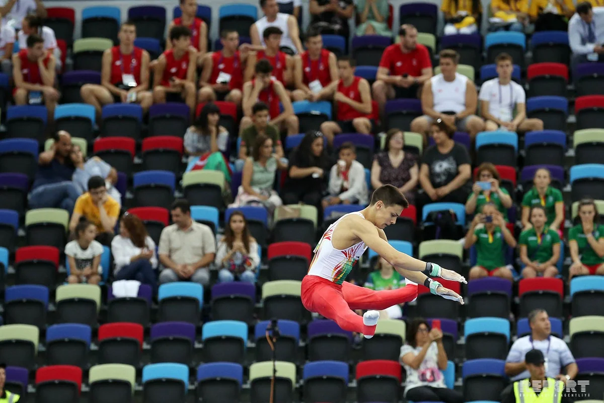 Milli Gimnastika Arenasında festival ab-havası - FOTOREPORTAJ