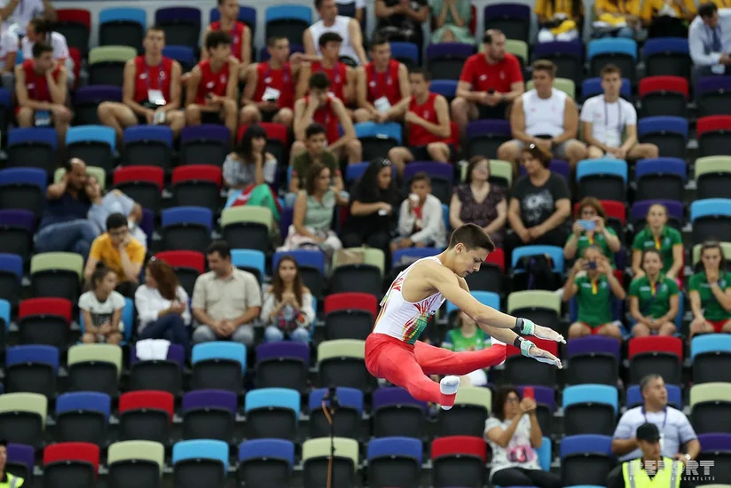 Milli Gimnastika Arenasında festival ab-havası - FOTOREPORTAJ