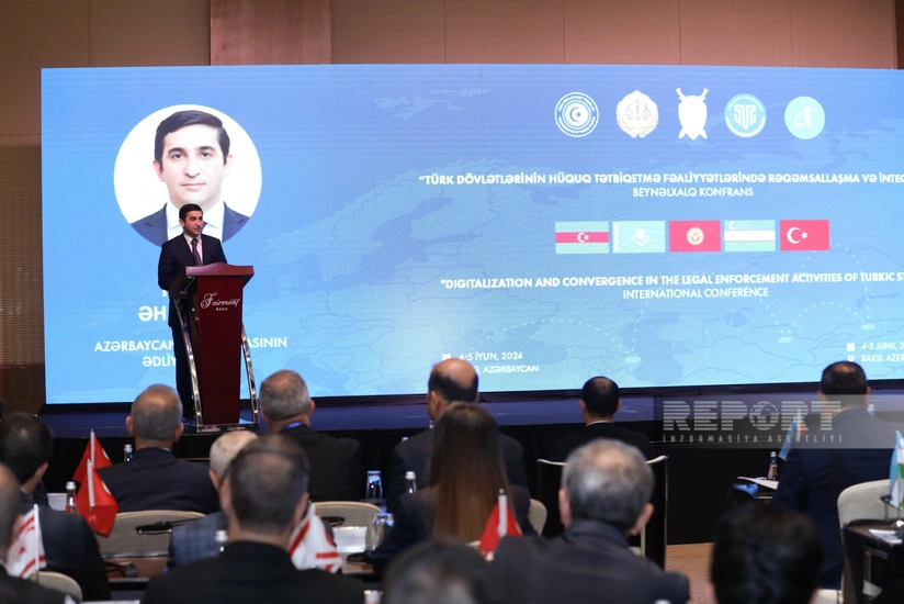 Bakıda türk dövlətlərində hüquqi sahədə müasir informasiya texnologiyalarının tətbiqi müzakirə olunur